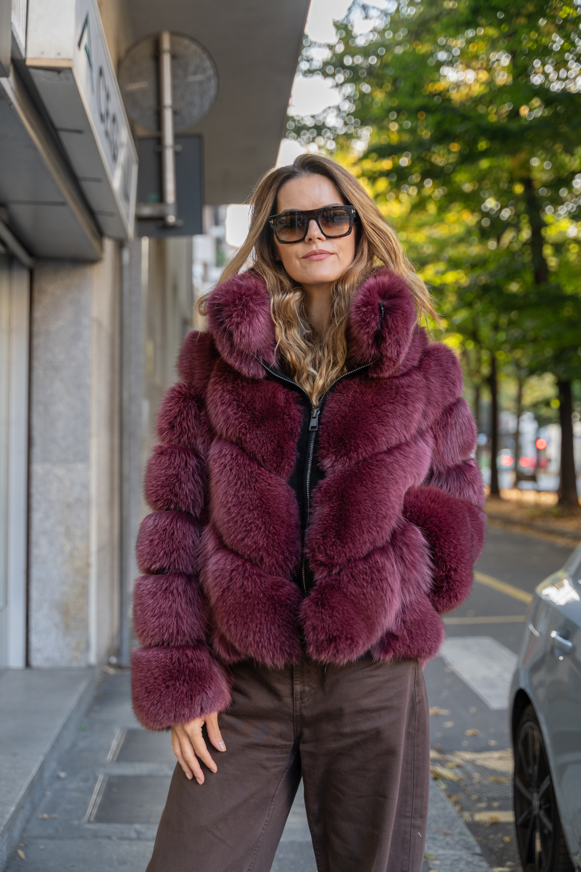 giacca-in-volpe-collezione-pellicceria-rosanfurs Volpe - immagine 1